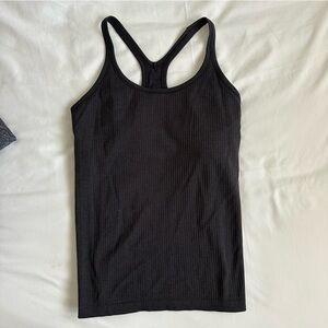 Lululemon Ebb to Street Ribbed Tank – Size 8 – Black
